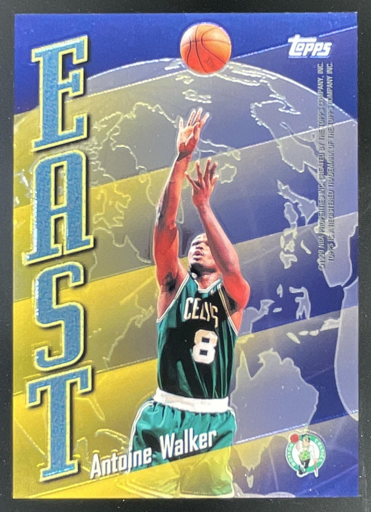 1998-99 Topps East/West #EW1 Antoine Walker Shareef Abdur-Rahim product image 2, provided for visual reference and product