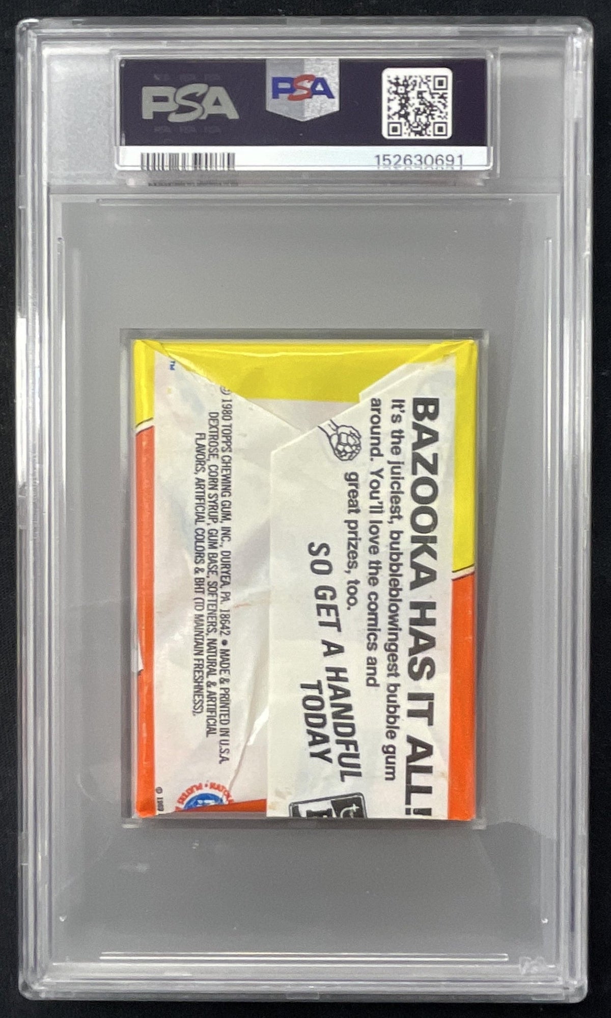 1980 Topps Basketball Sealed Wax Pack PSA 8 product image 2, provided for visual reference and product detail review