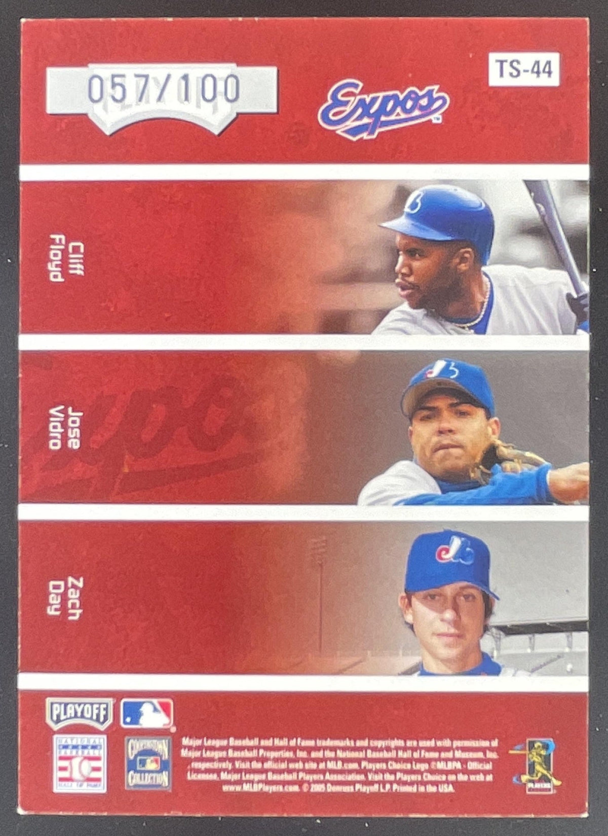 2005 Absolute Memorabilia Tony Perez Vazquez Rondell White Floyd Vidro Day /100 product image 2, provided for visual