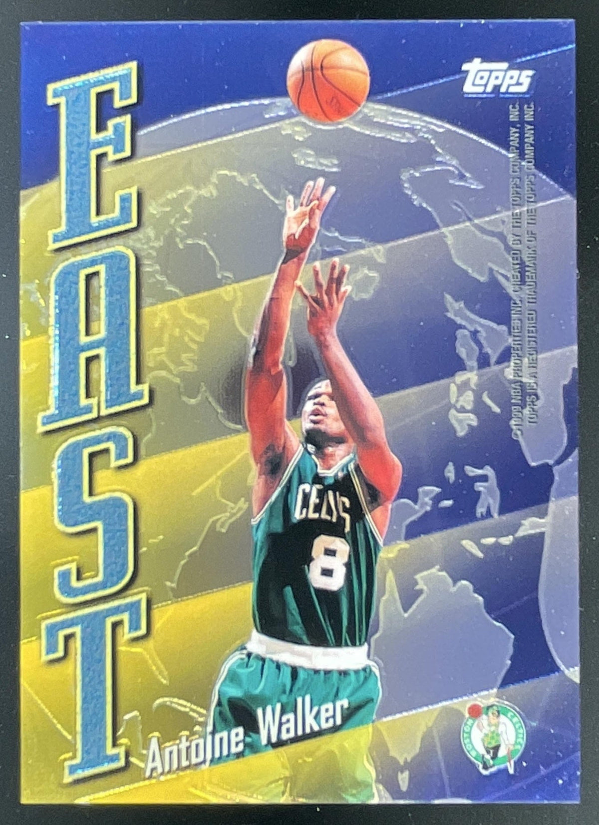 1998-99 Topps East/West #EW1 Antoine Walker Shareef Abdur-Rahim product image 2, provided for visual reference and product