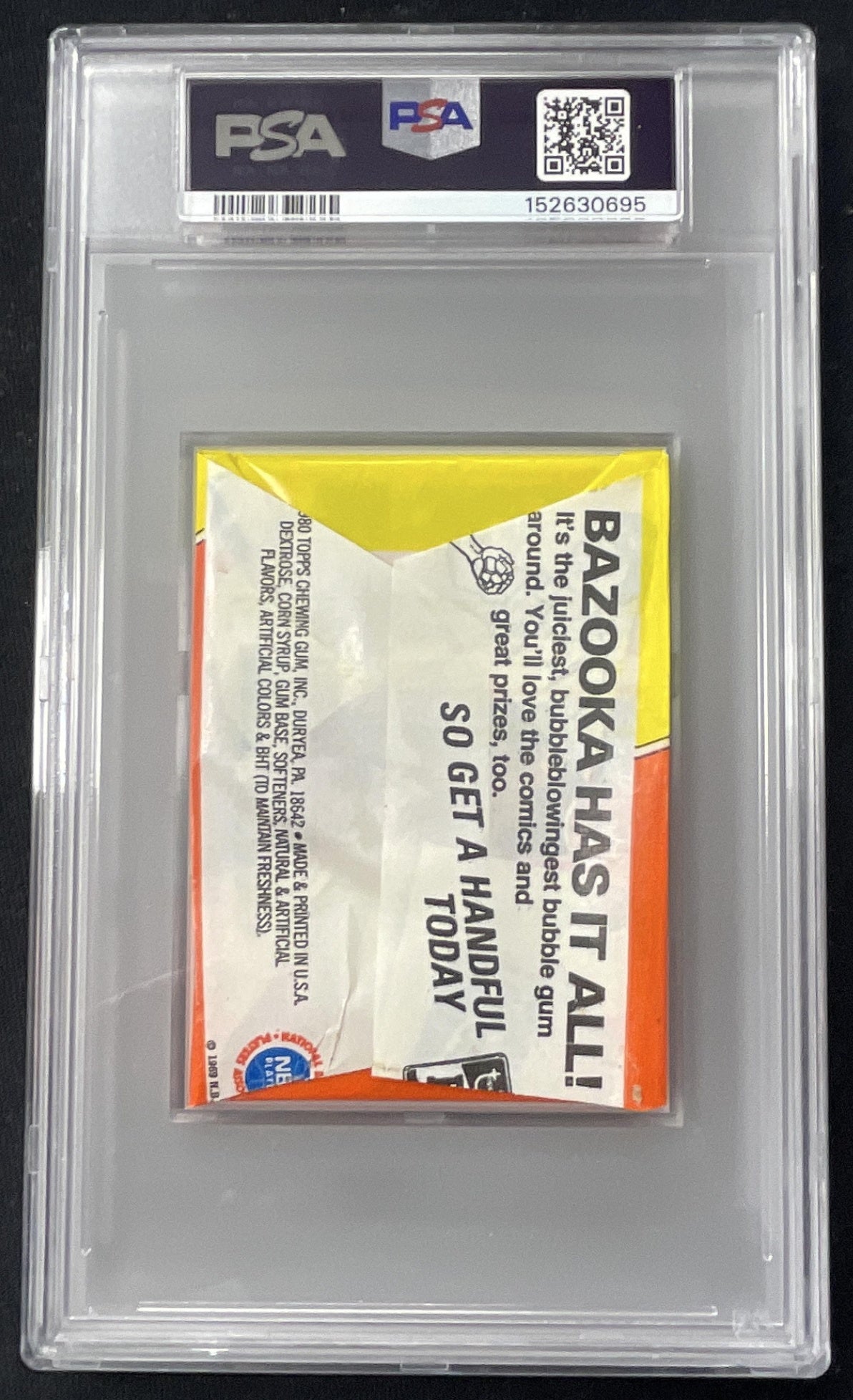 1980 Topps Basketball Sealed Wax Pack PSA 9 product image 2, provided for visual reference and product detail review