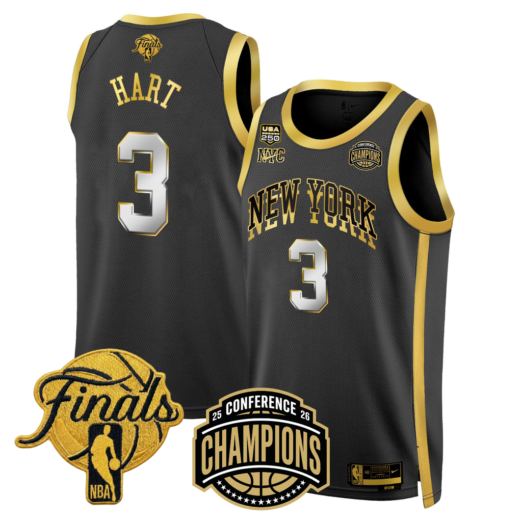 NYK 2026 Finals Limited Gold Jersey V2 - Stitched product image 4
