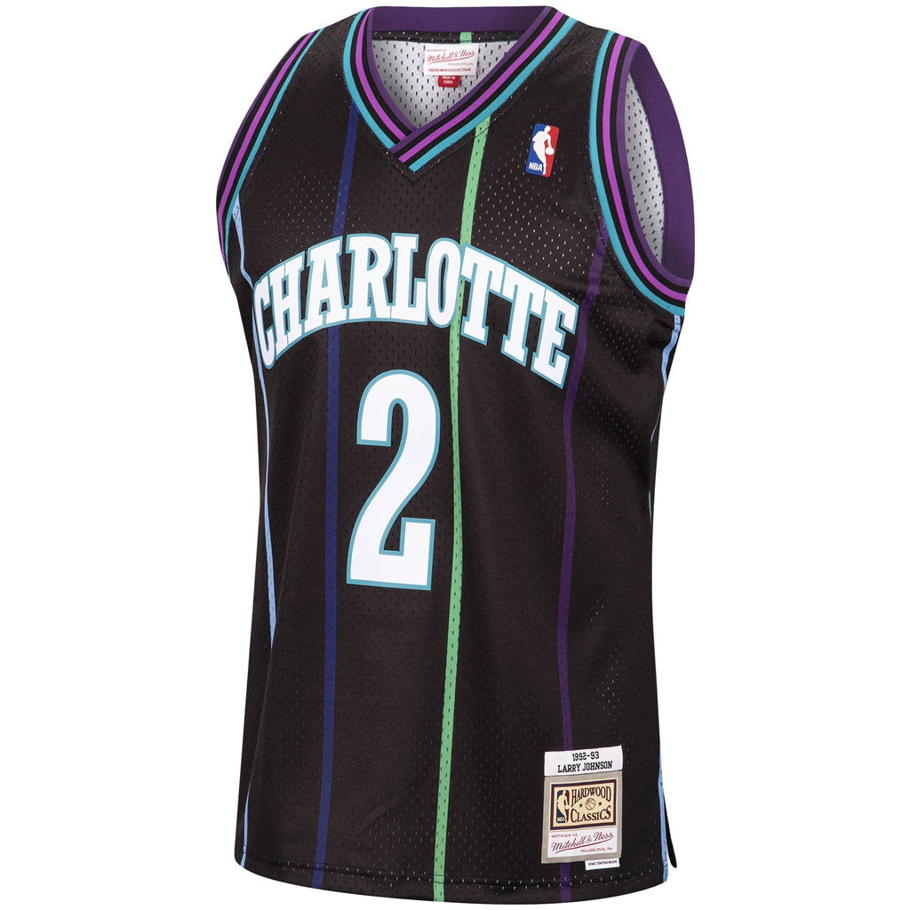 Men's Charlotte Hornets Larry Johnson Mitchell & Ness product image 2
