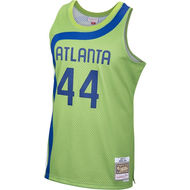 Men's Atlanta Hawks Green "Pistol" Pete Maravich Mitchell & product image 2