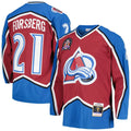 Peter Forsberg Colorado Avalanche NHL Mitchell & Ness Men Maroon 1995 Blue Line Authentic Jersey product image 1, provided