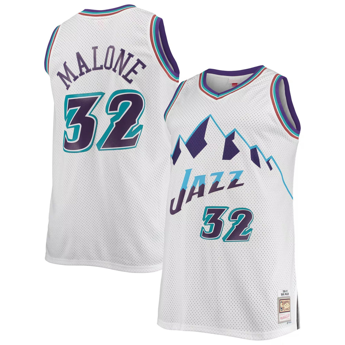 Karl Malone Utah Jazz 1996/97 Hardwood Classics Jersey product image 1