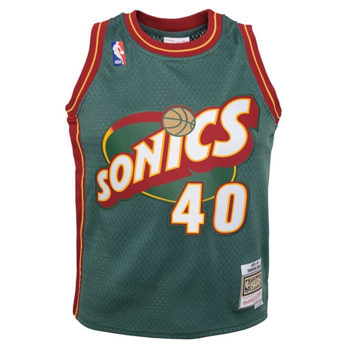 Shawn Kemp Seattle Supersonics Mitchell & Ness 1996-96 product image 2