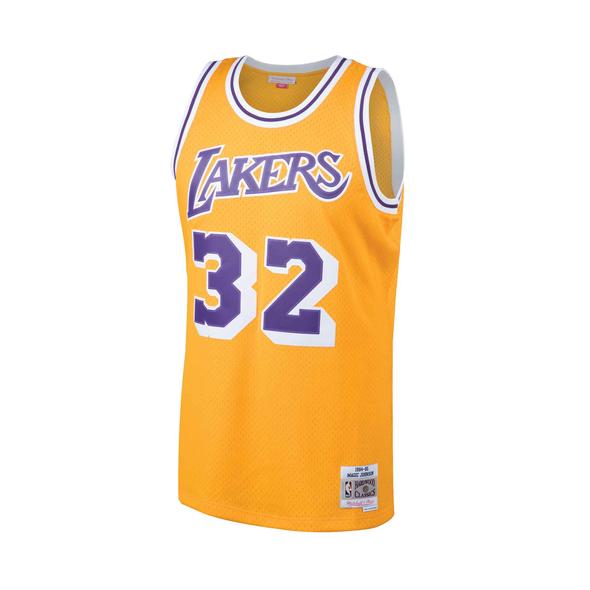 Los Angeles Lakers Magic Johnson Gold 1984-85 Hardwood product image 3