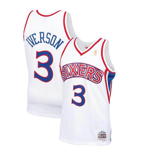 Philadelphia 76ers Allen Iverson White 1996-97 Hardwood product image 1