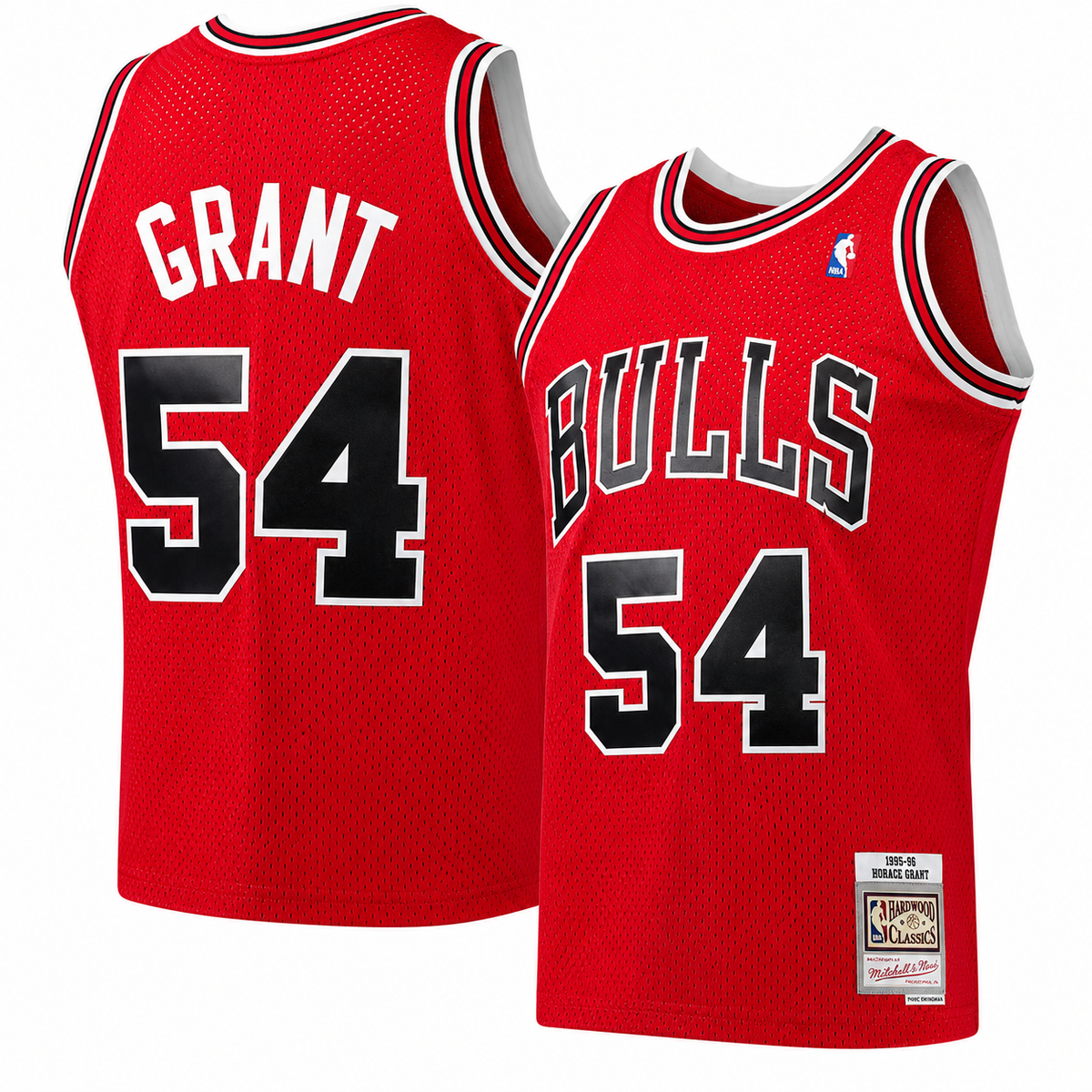 Mens Chicago Bulls Horace Grant Mitchell & Ness Red 1990-91 product image 1