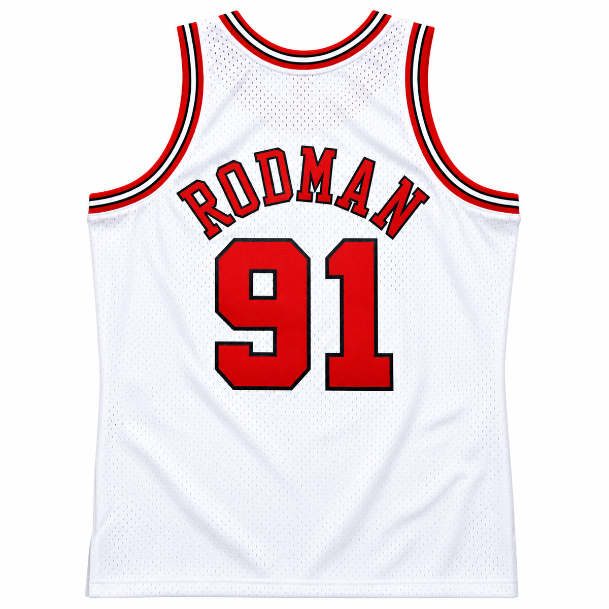 Men's Chicago Bulls Dennis Rodman Mitchell & Ness White product image 1