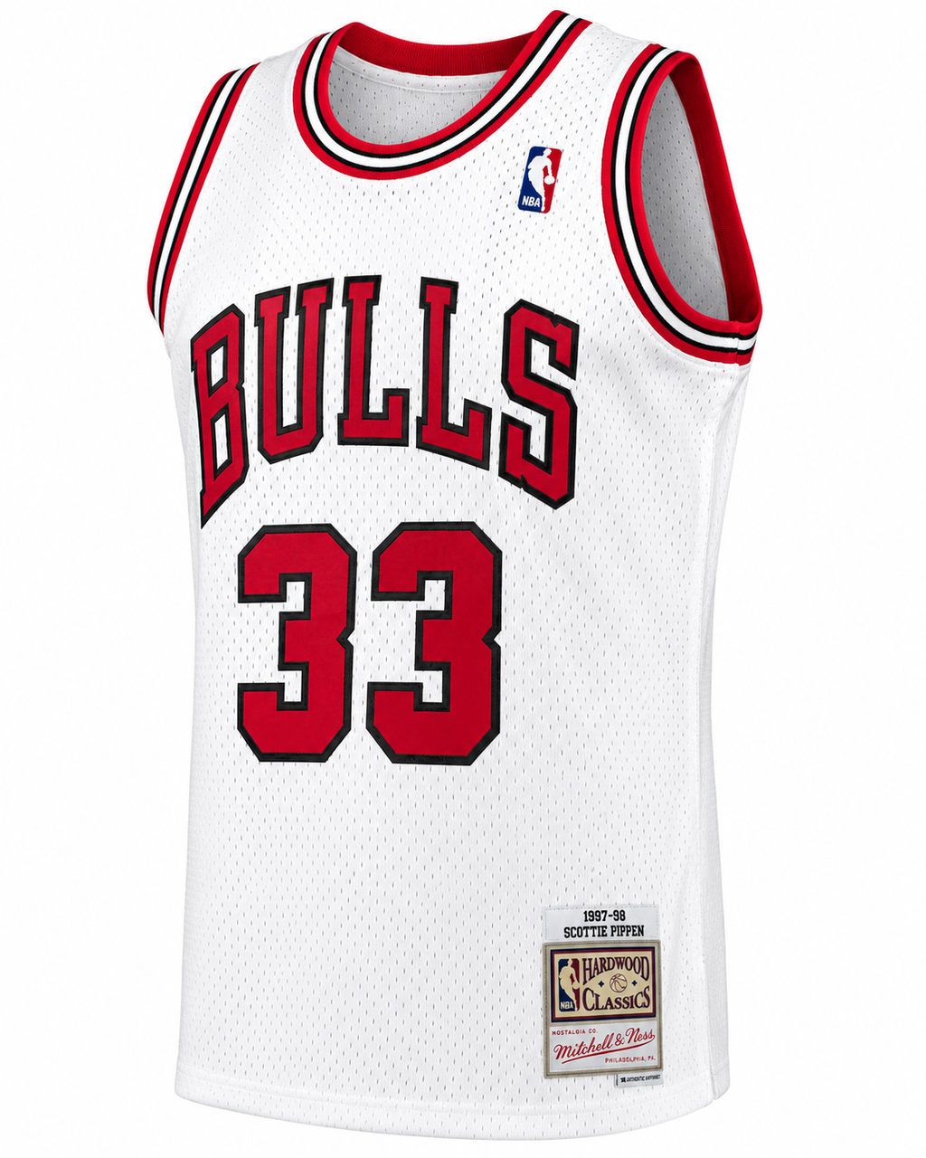 Men's Chicago Bulls Scottie Pippen Mitchell & Ness White product image 3