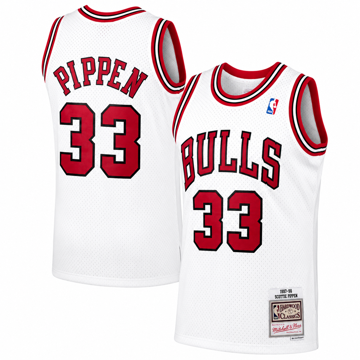 Men's Chicago Bulls Scottie Pippen Mitchell & Ness White product image 1
