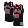 Men's Chicago Bulls Dennis Rodman Mitchell & Ness Black product image 1
