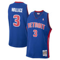 Detroit Pistons Ben Wallace 2003-04 Mitchell & Ness Blue product image 1