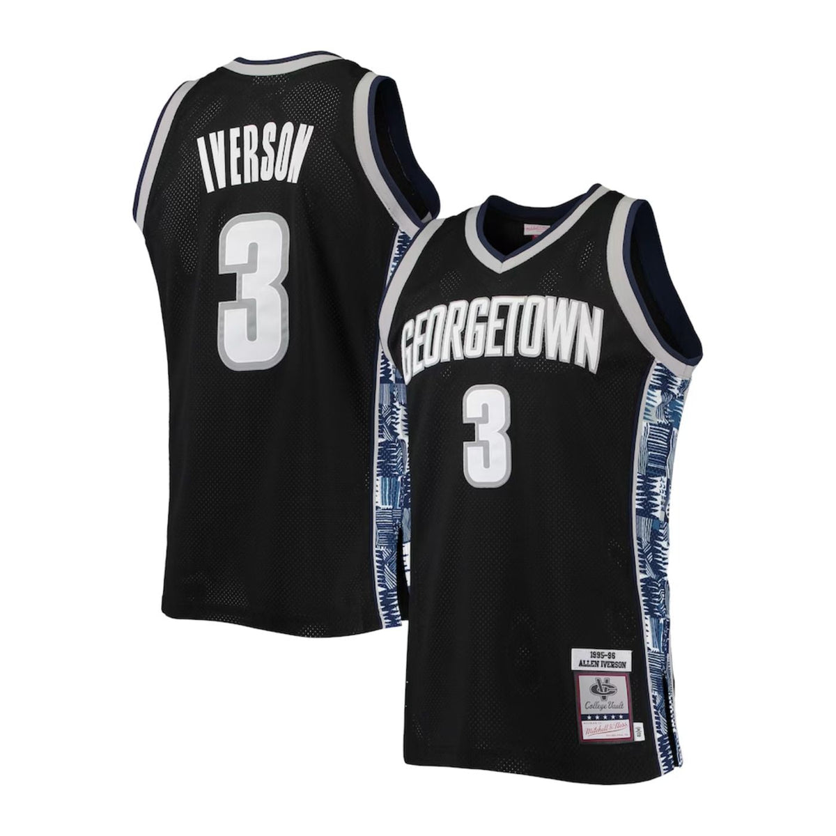 Georgetown University Allen Iverson 1995-96 Mitchell & Ness product image 1