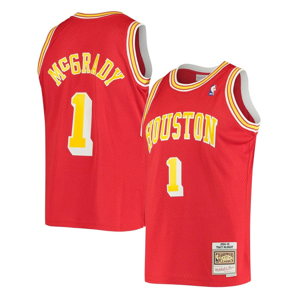Houston Rockets Tracy McGrady 2004-05 Mitchell & Ness Red product image 1