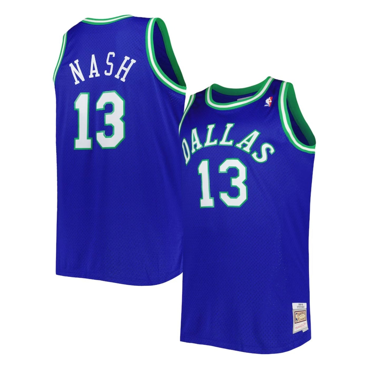 Dallas Mavericks Steve Nash 1998-99 Mitchell & Ness Blue product image 1