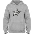 Dallas Stars NHL Bulletin Men Athletic Grey Express Twill Logo Hoodie product image 1, provided for visual reference and