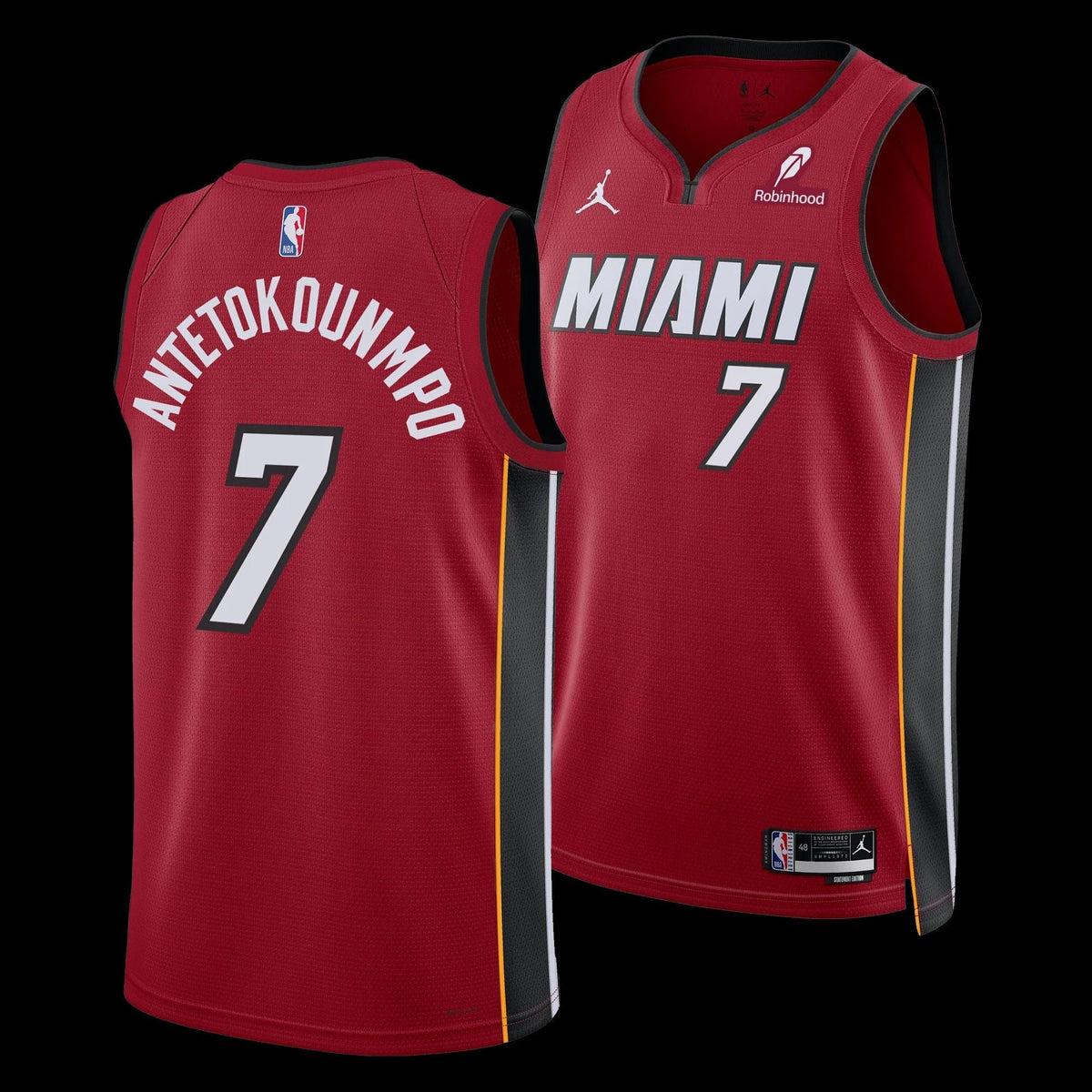 Giannis Antetokounmpo Miami Heat Jersey - Red product image 1
