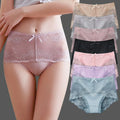 7Pcs Cotton Women's underwear lace transparent panties product image 1