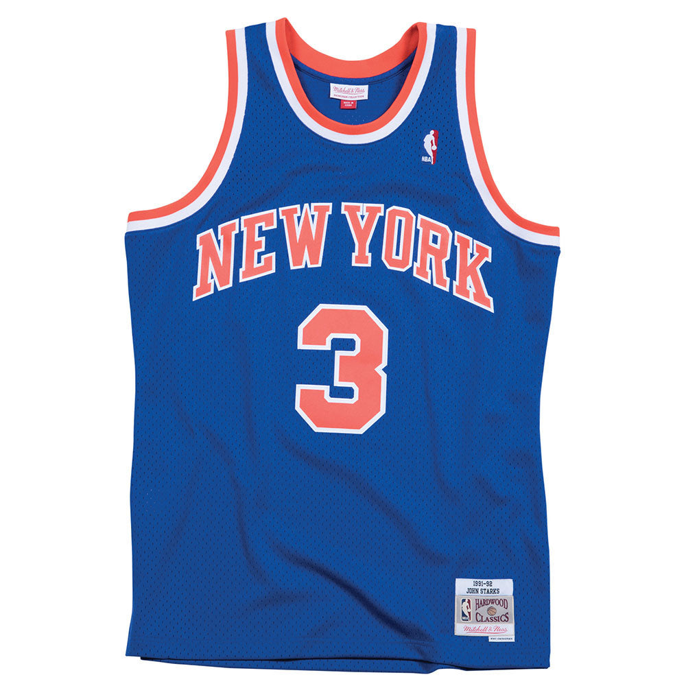 John Starks Mitchell & Ness 91-92 Road Swingman Jersey product image 2