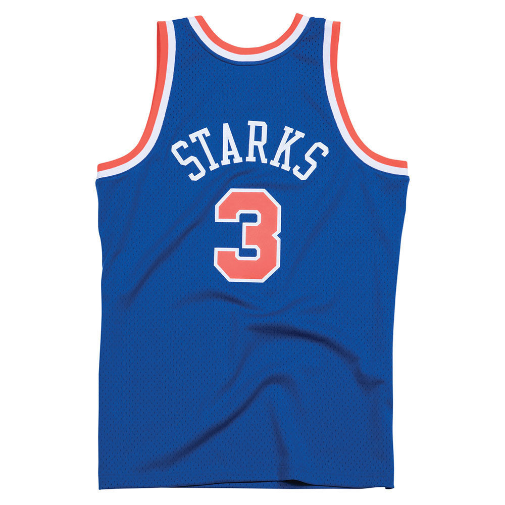 John Starks Mitchell & Ness 91-92 Road Swingman Jersey product image 1