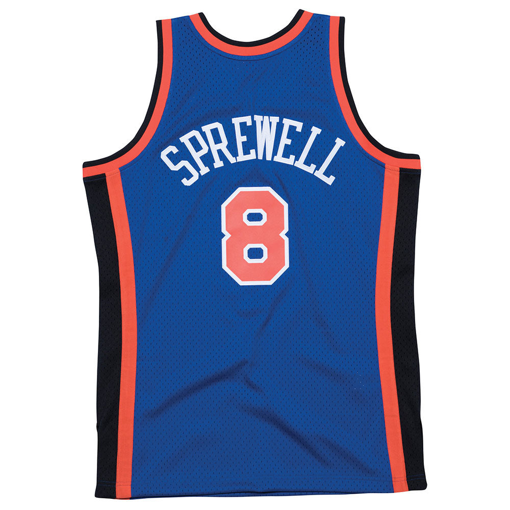 Latrell Sprewell Mitchell & Ness 98-99 Road Swingman Jersey product image 1