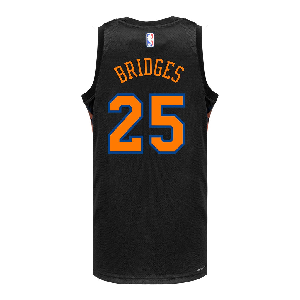 Mikal Bridges Nike Black Statement Swingman Jersey product image 1