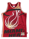 Men's Miami Heat Mitchell & Ness Red Hardwood Classics product image 1