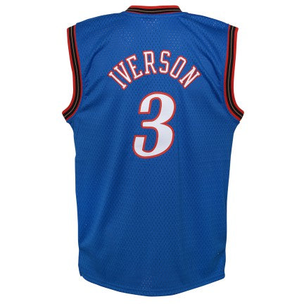 Philadelphia 76ers Allen Iverson Mitchell & Ness Blue product image 3