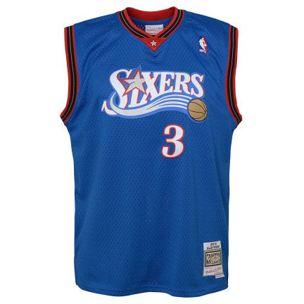 Philadelphia 76ers Allen Iverson Mitchell & Ness Blue product image 2
