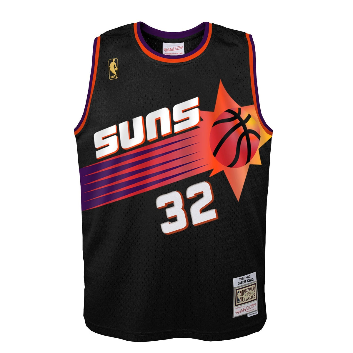 Phoenix Suns Jason Kidd Mitchell & Ness Black 1996-97 product image 2