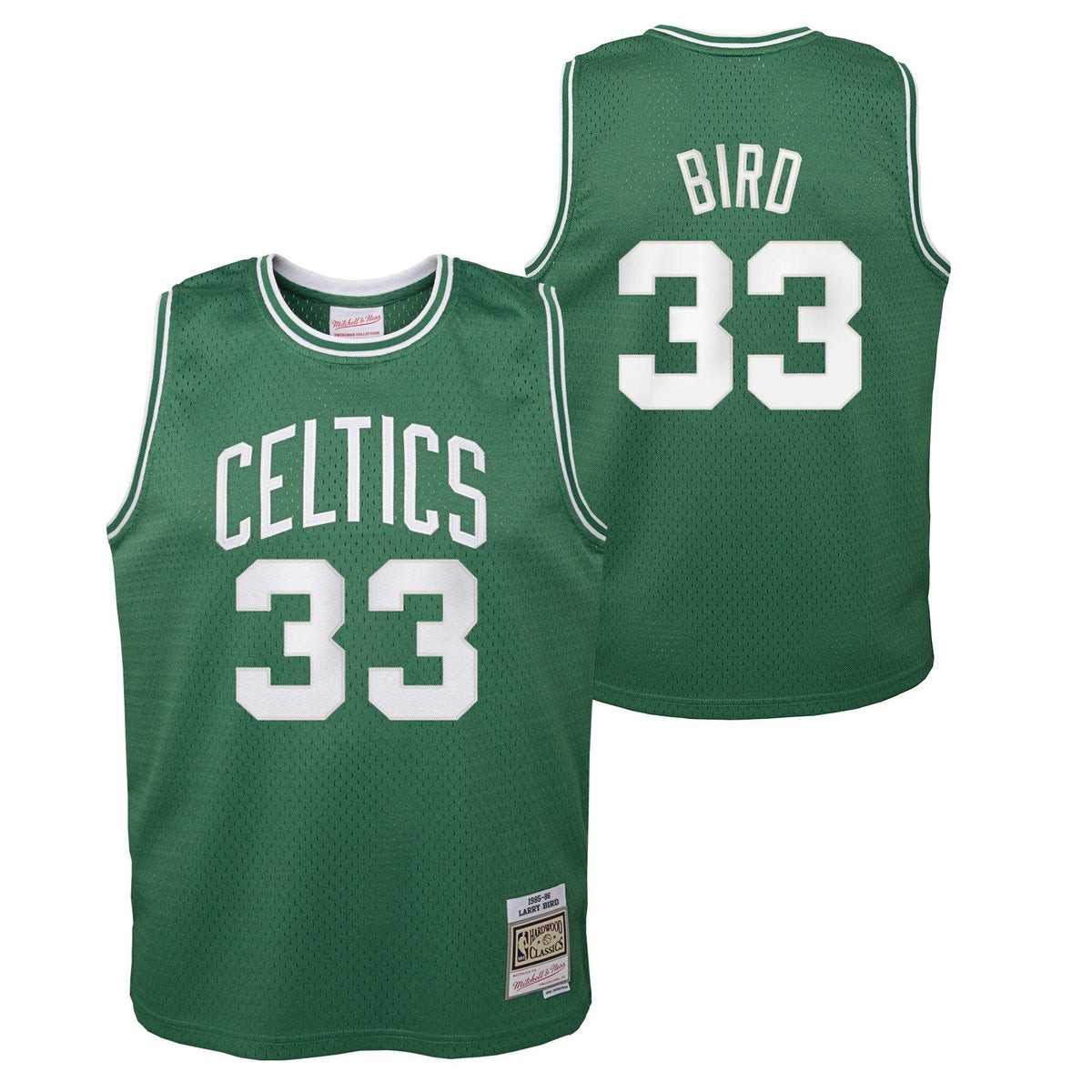 Boston Celtics Larry Bird Mitchell & Ness Kelly Green product image 1