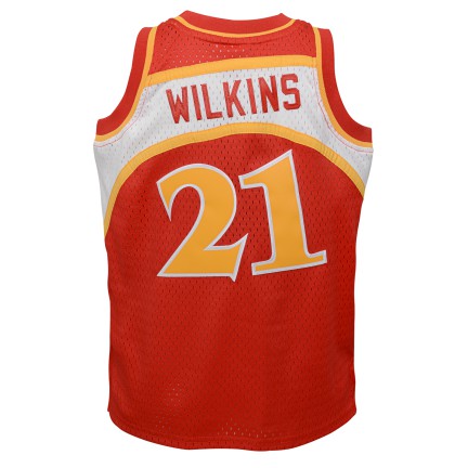 Dominique Wilkins Atlanta Hawks Mitchell & Ness Red 1986-87 product image 3