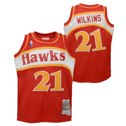 Dominique Wilkins Atlanta Hawks Mitchell & Ness Red 1986-87 product image 1