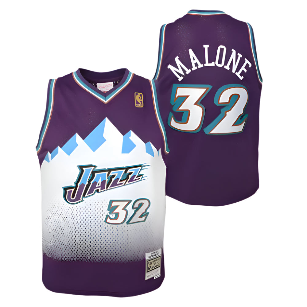 Utah Jazz Karl Malone Mitchell & Ness Purple 1996-97 product image 1