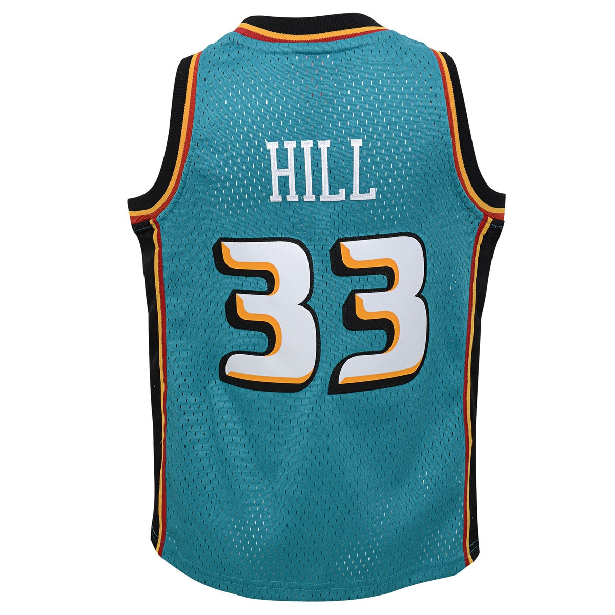 Detroit Pistons Grant Hill Mitchell & Ness Teal 1998-99 product image 3