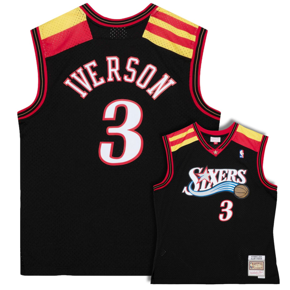 Philadelphia 76ers Allen Iverson October 5th, 2006 Hardwood product image 1