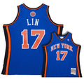New York Knicks Jeremy Lin Royal 2011-12 Hardwood Classics product image 1