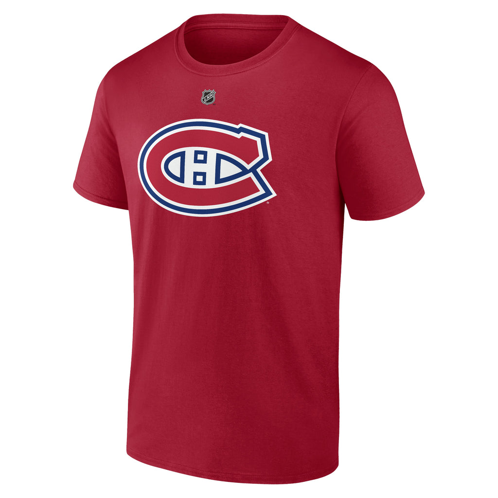 Arber Xhekaj Montreal Canadiens NHL Fanatics Branded Men Red Authentic T Shirt product image 3, provided for visual
