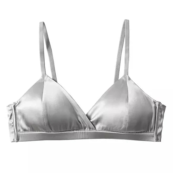 Women's Silk Wire Free Push-up Bra Wireless Lightly Lined product image 7