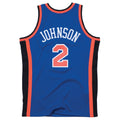 Mitchell & Ness Knicks 1998 Larry Johnson Road Jersey product image 1