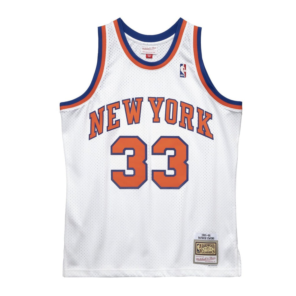 Patrick Ewing Mitchell & Ness 1985 White Swingman Jersey product image 2