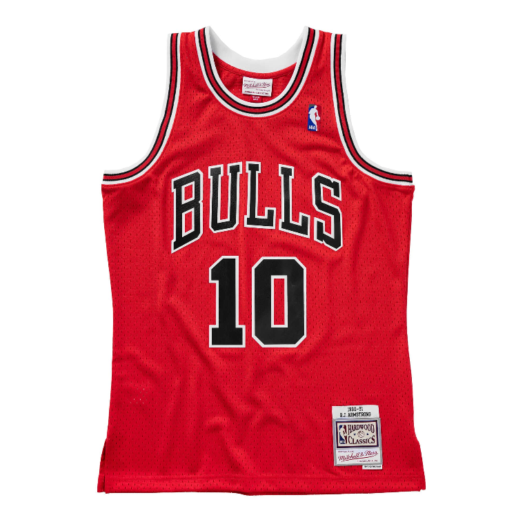 Mens Chicago Bulls B.J. Armstrong Mitchell & Ness Red product image 2