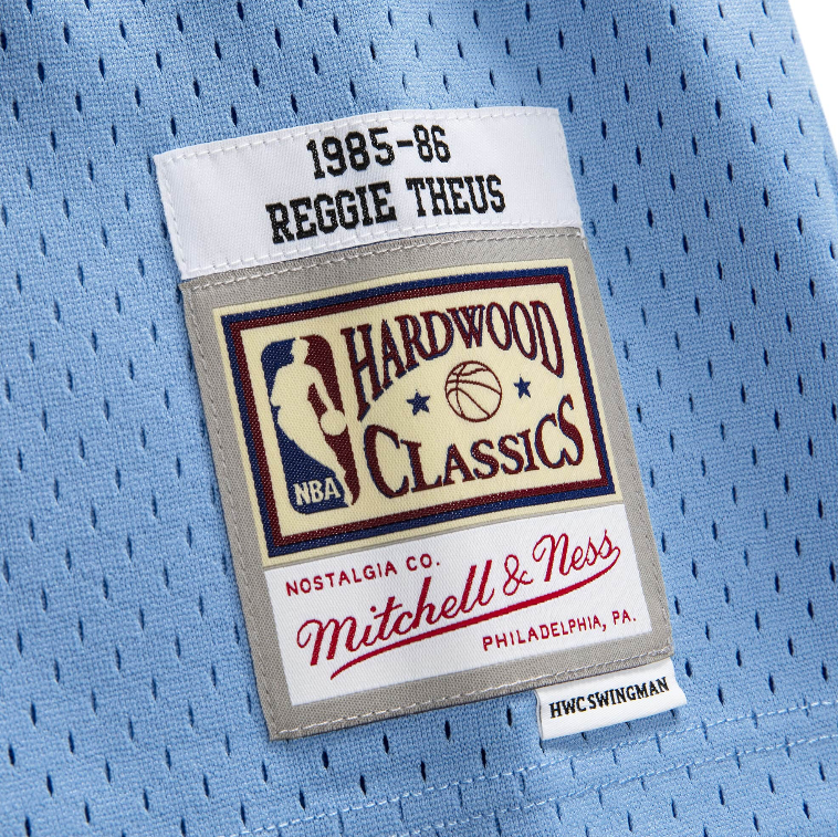 Men’s Reggie Theus Sacramento Kings 1985-86 Powder Blue product image 5