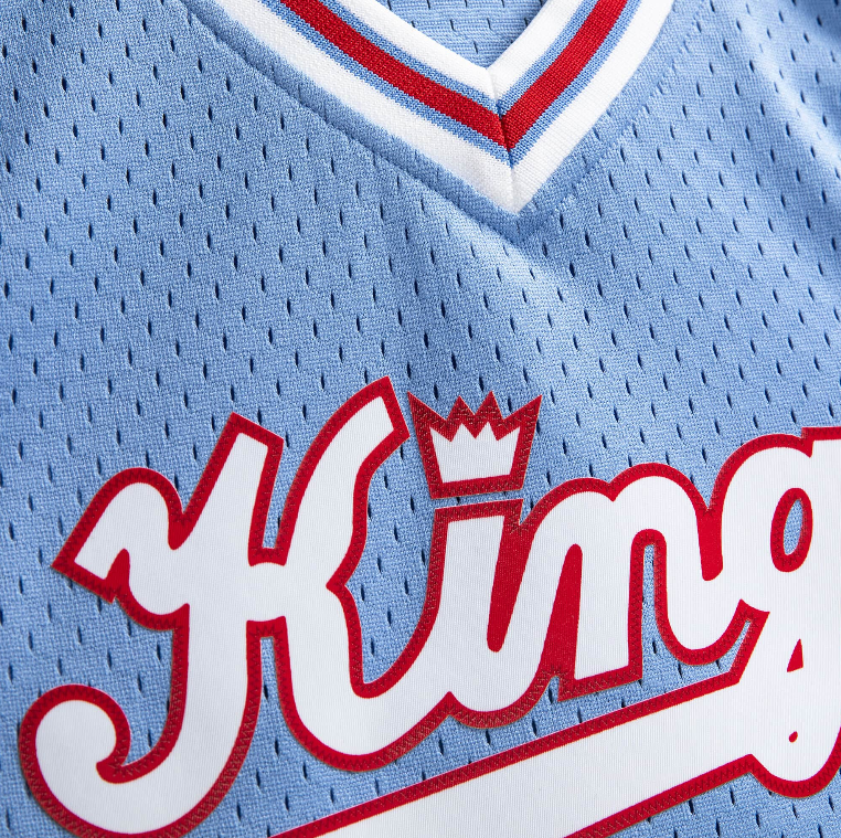 Men’s Reggie Theus Sacramento Kings 1985-86 Powder Blue product image 4