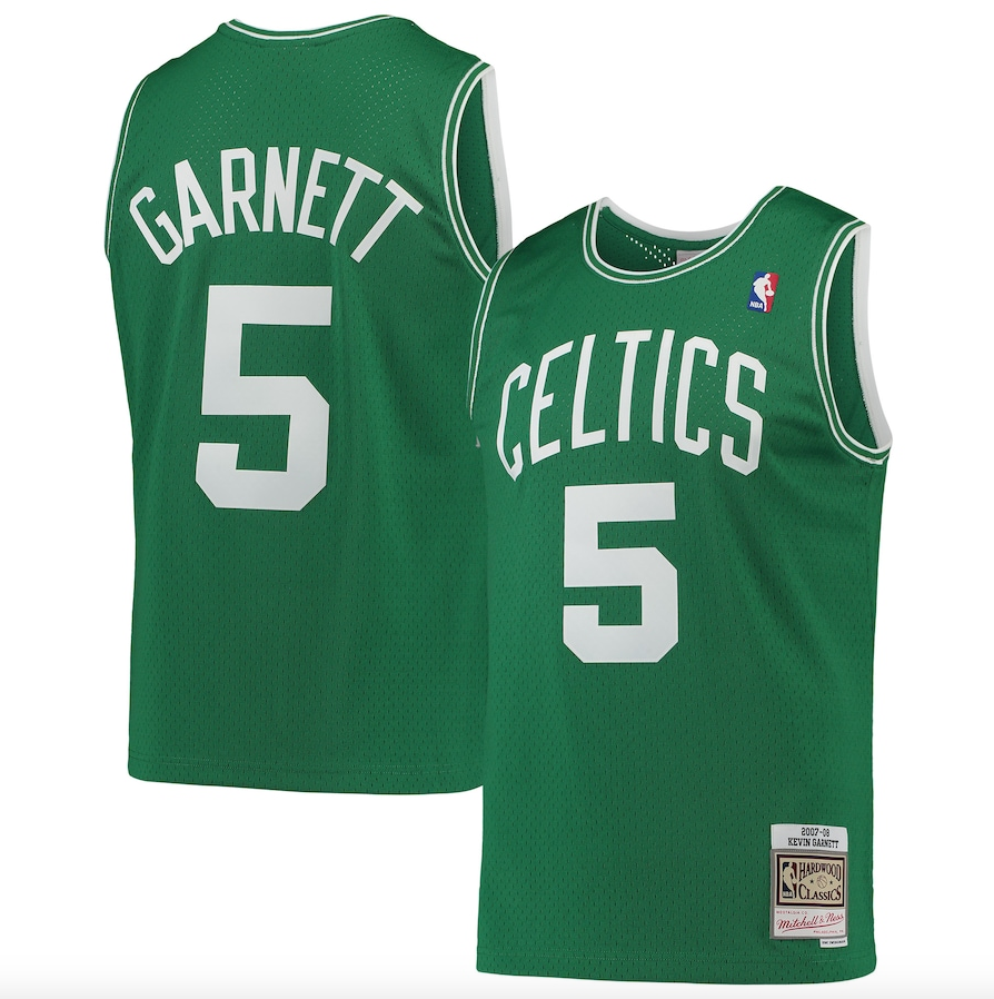 Men's Boston Celtics Kevin Garnett Mitchell & Ness Kelly product image 1