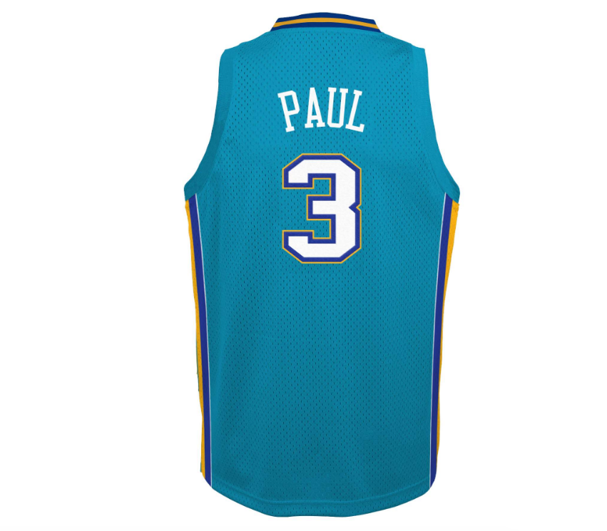Chris Paul New Orleans Hornets Mitchell & Ness Teal 2005-06 product image 3