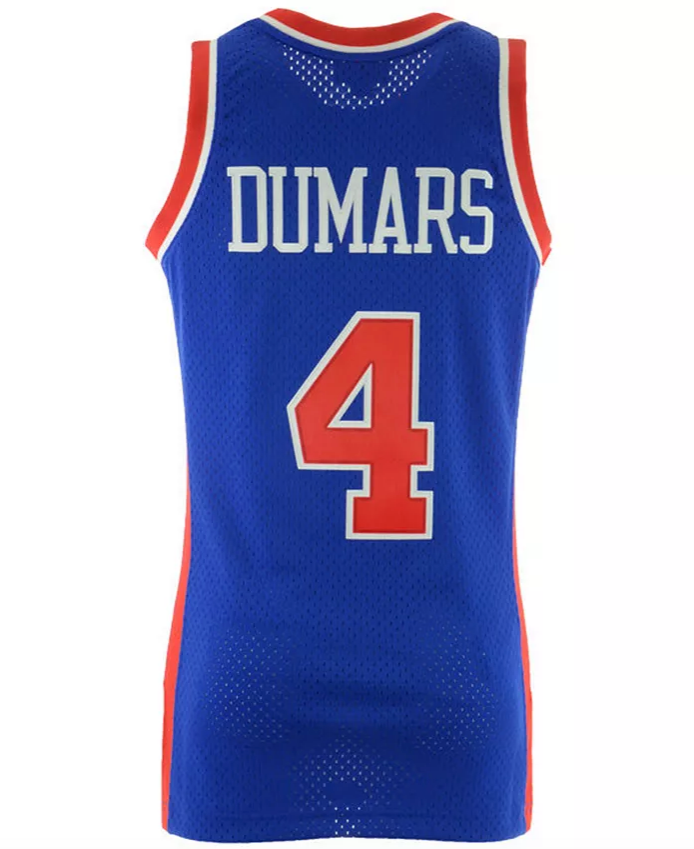 Men's Joe Dumars Detroit Pistons Mitchell & Ness Blue product image 3